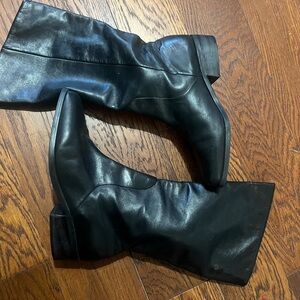 Women's Black Heeled Boots